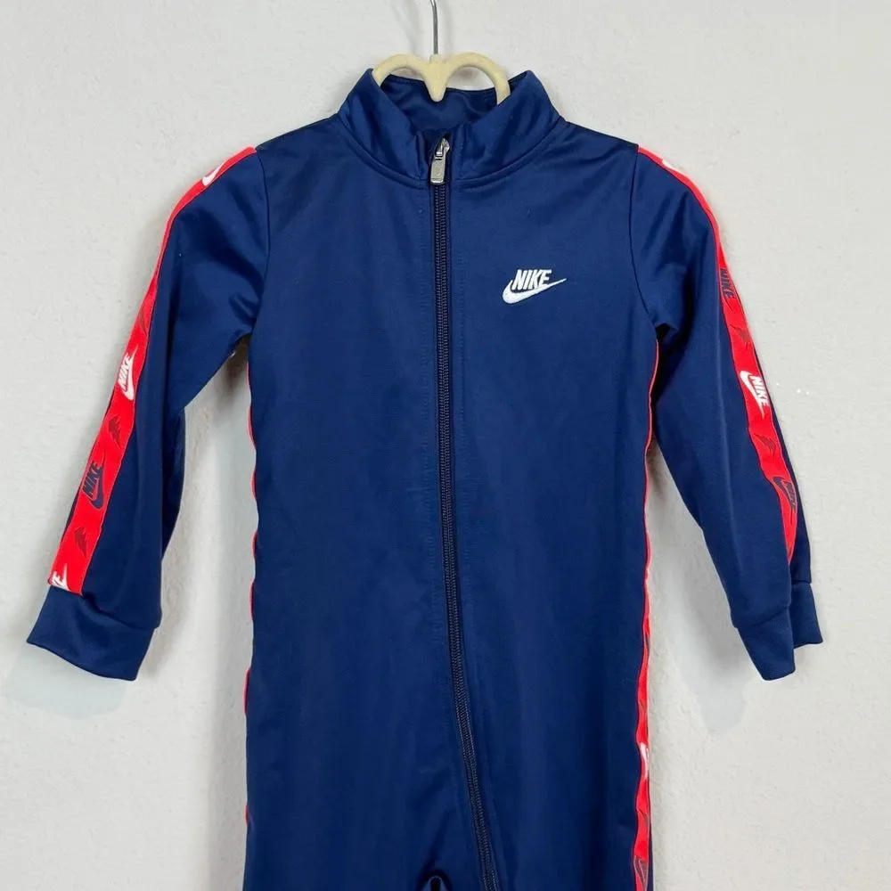 Nike Navy One Piece Coverall 24mos